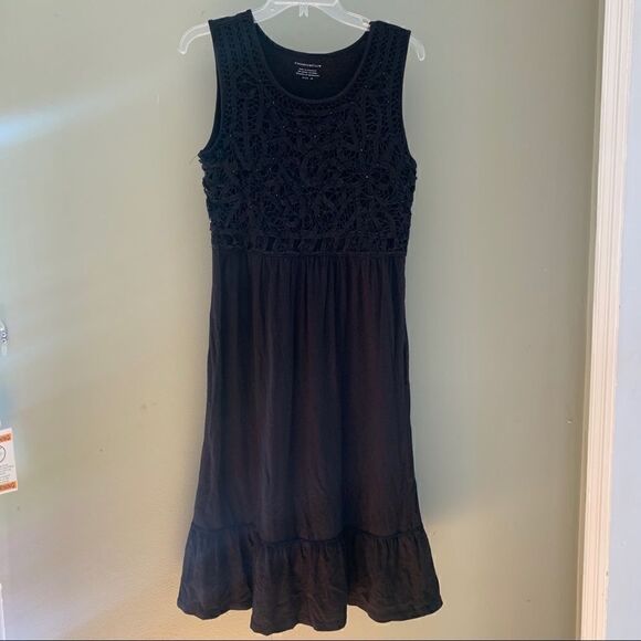Charter Club size 10 black dress - Picture 1 of 5